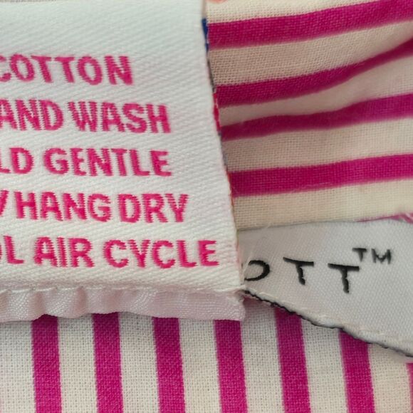 Gretchen Scott Designs Orange and Pink High Low Dress - Picture 5 of 5